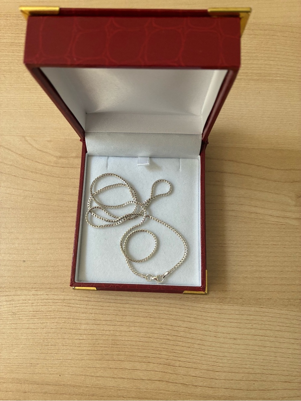 Silver Chain Necklace